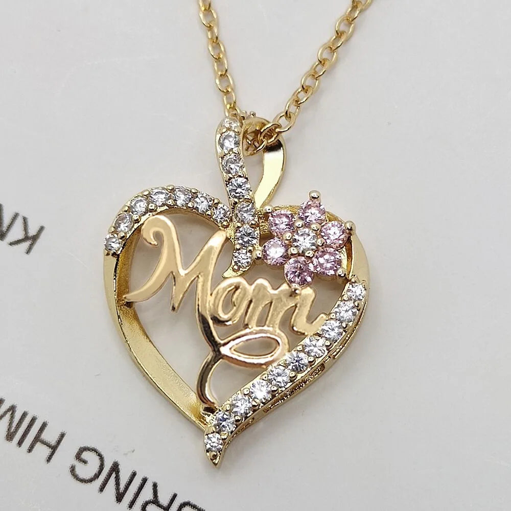 Heartfelt Mom Necklace Gift