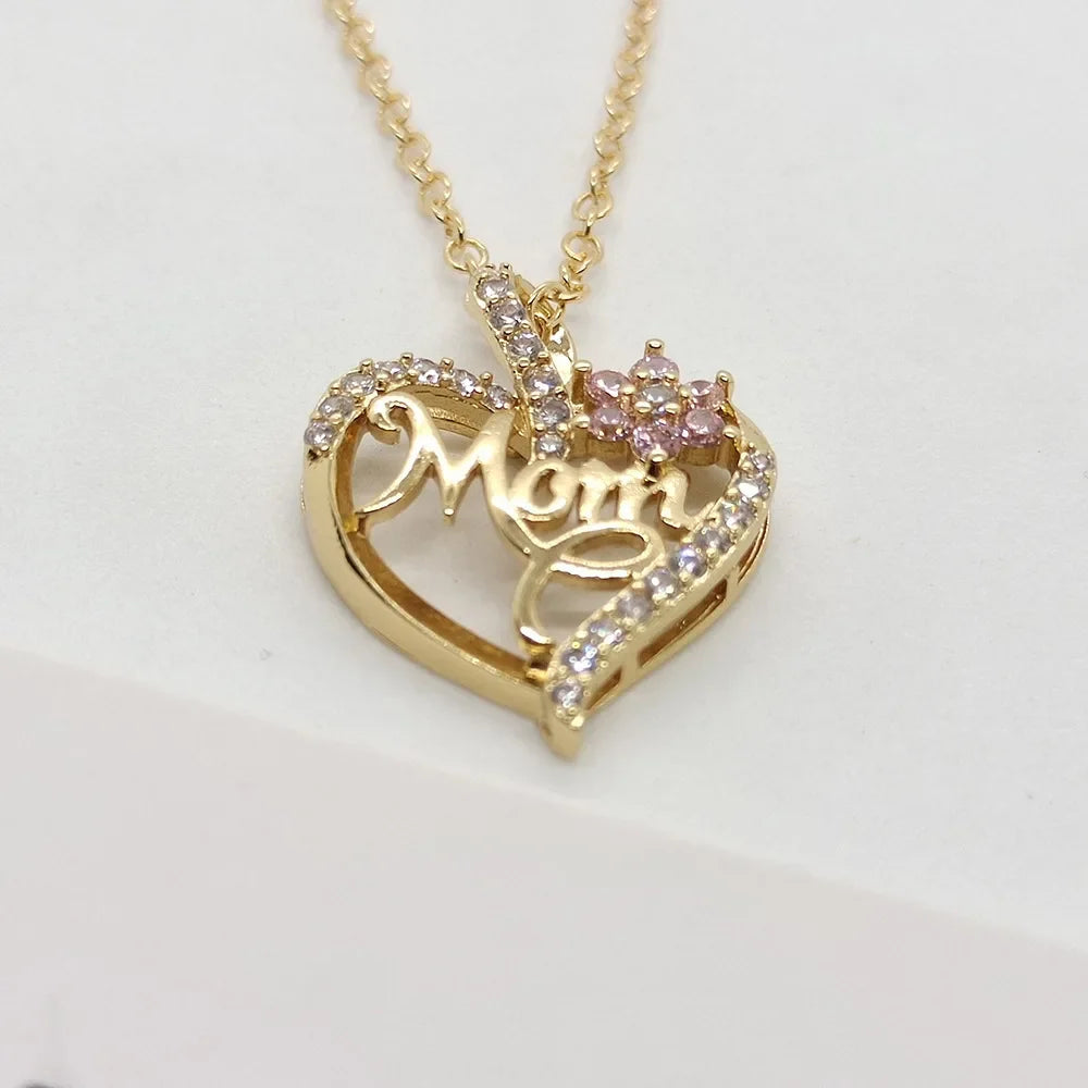 Heartfelt Mom Necklace Gift